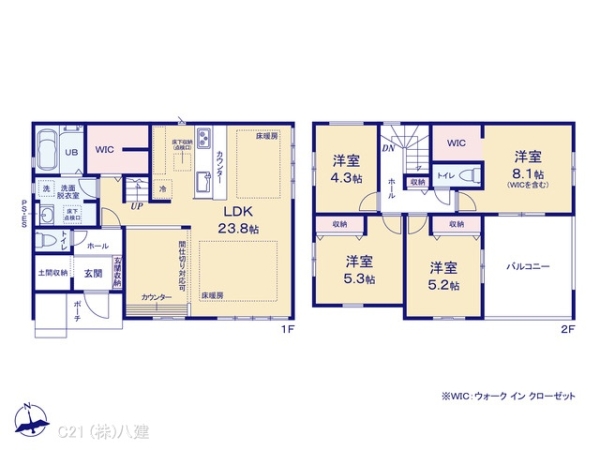 松戸市西馬橋３丁目の新築一戸建