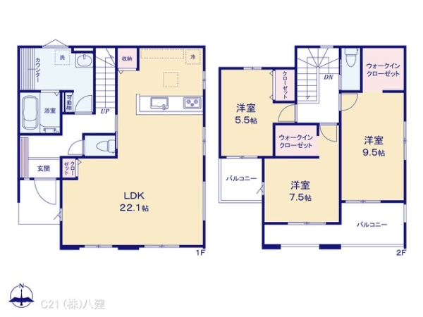 流山市松ケ丘６丁目の新築一戸建