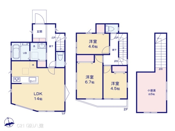 流山市平和台４丁目の新築一戸建