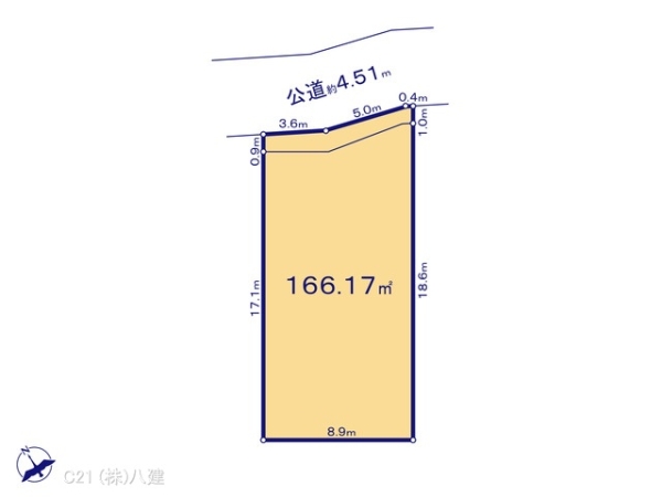 流山市松ケ丘６丁目の売土地