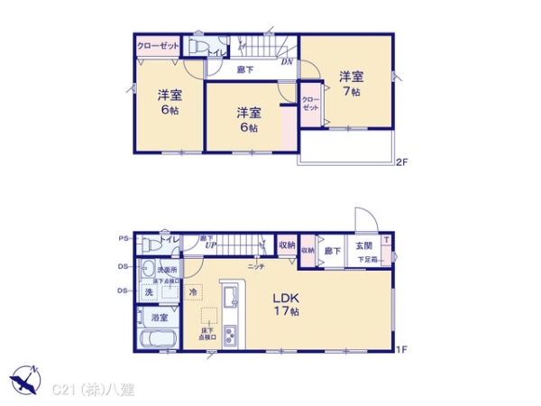 松戸市六高台４丁目の新築一戸建