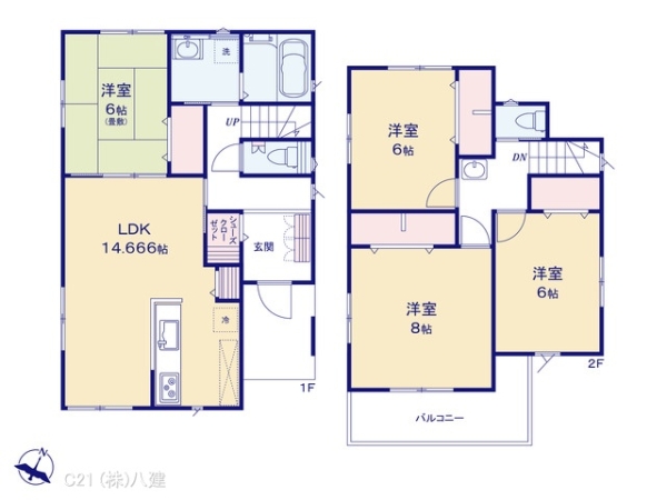柏市松ケ崎の新築一戸建