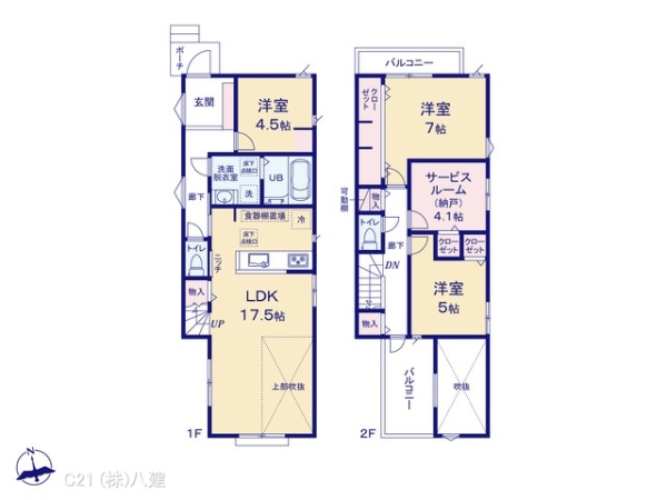 松戸市新松戸６丁目の新築一戸建