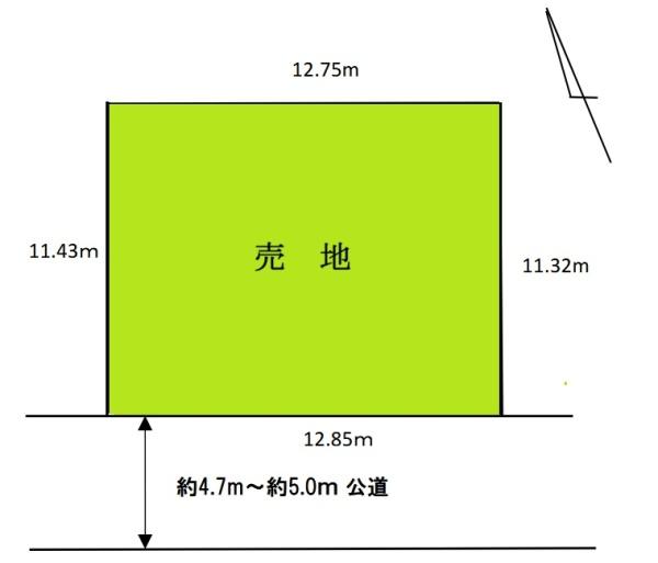 柏市永楽台１丁目の土地