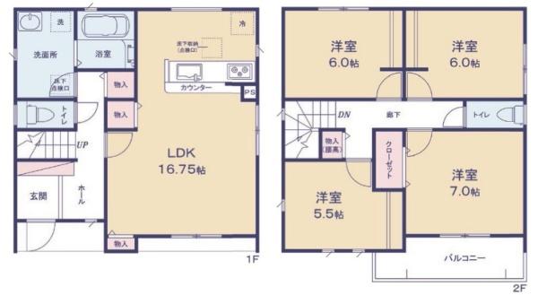 野田市花井の新築一戸建