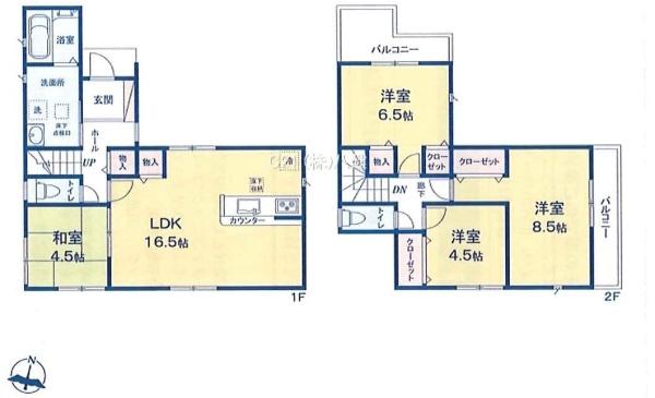 野田市中野台の新築一戸建