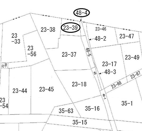 岡崎市若松町字宮前の土地