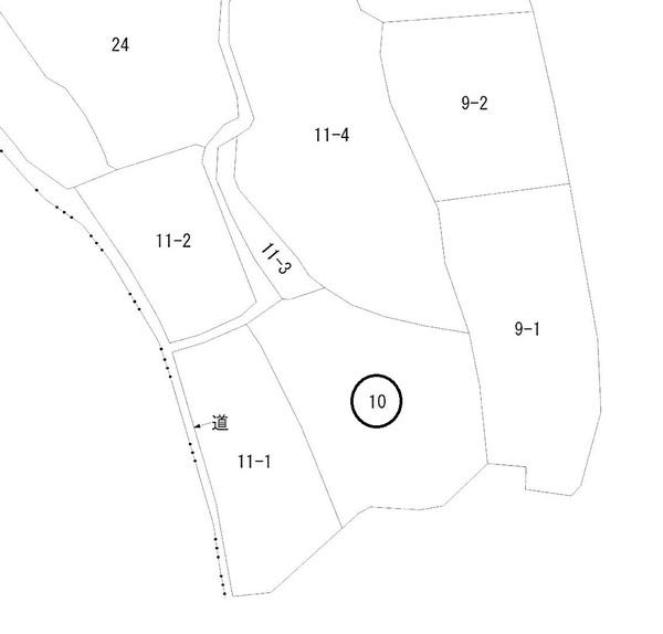 常滑市西阿野字唐崎の土地