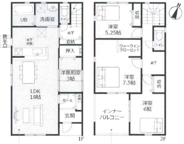 豊川第55為当町　全3棟・2号棟