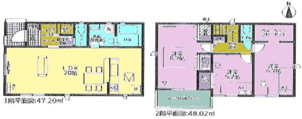 豊川市美園22-2期　全2棟・2号棟