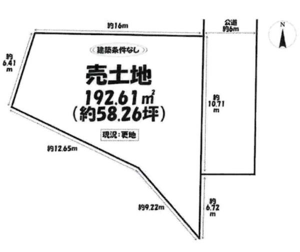 岡崎市井田町字茨坪の売土地