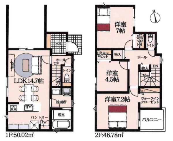 蒲郡市元町第1　全1棟・1号棟