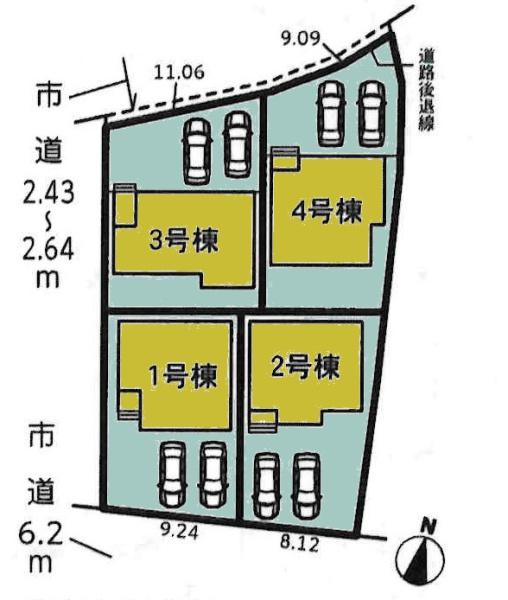 蒲郡市栄町23-1期　全4棟・4号棟