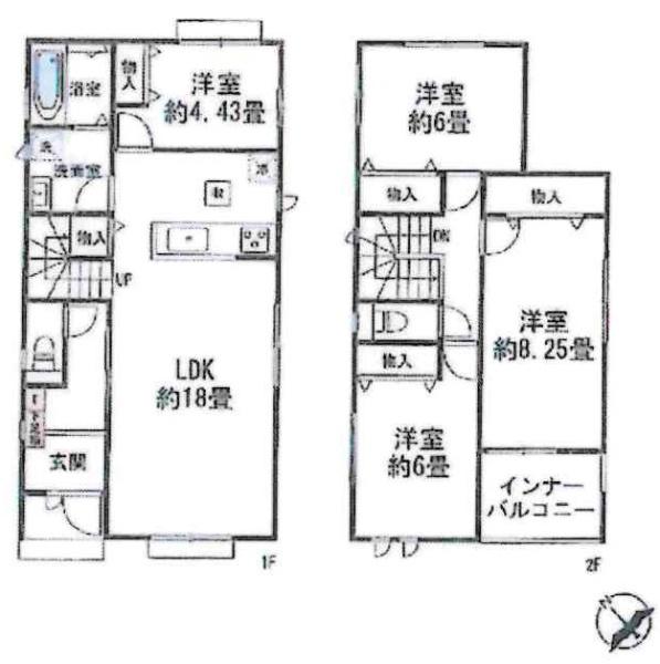 豊田市鴛鴨町2期　全8棟・B棟