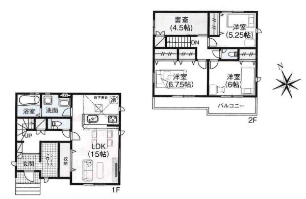 西尾市田貫町　全3棟・2号棟