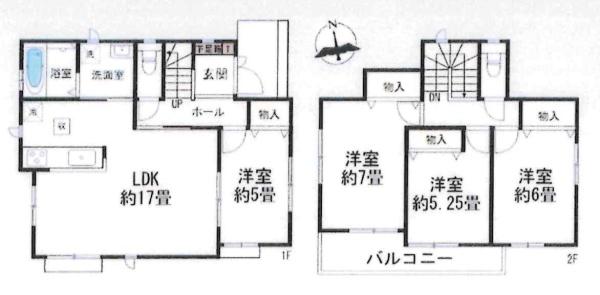 豊田市越戸町3期　全2棟・1号棟