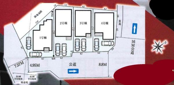 高浜市屋敷町2期　全4棟・2号棟