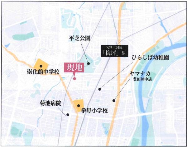 豊田市平芝町1期　全3棟・2号棟