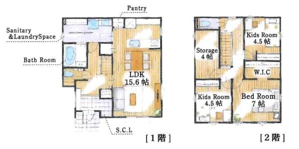 西尾市米津町2期　全6棟・B棟