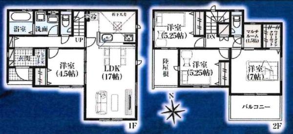 蒲郡市清田町　全2棟・2号棟