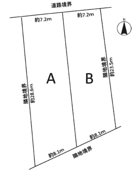岡崎市柱町字福部池の売土地