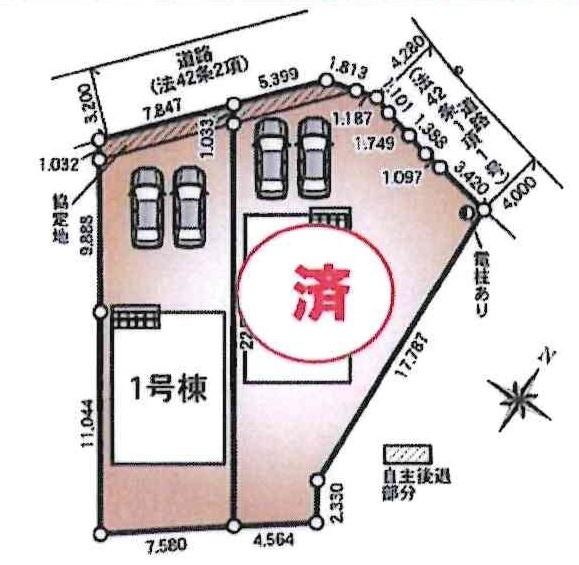 西尾市一色町野田第2　全2棟・1号棟
