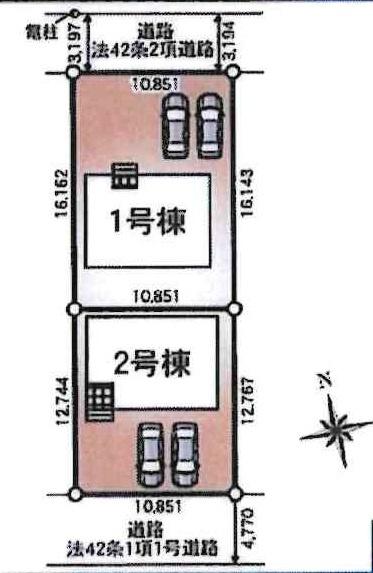 西尾市一色町一色第23　全2棟・2号棟