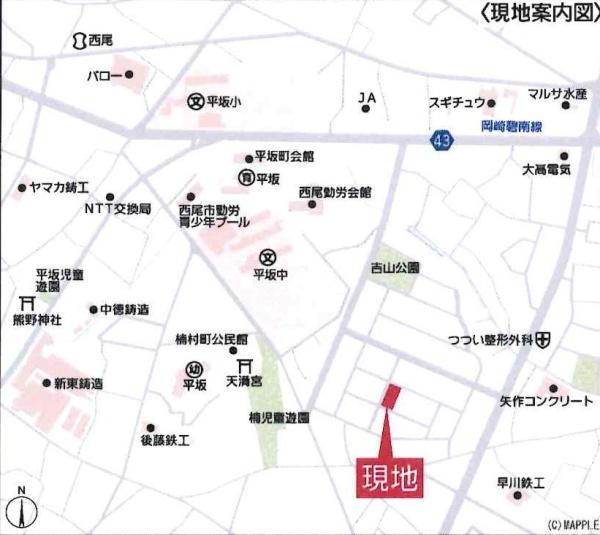 西尾市平坂吉山第1　全3棟・1号棟