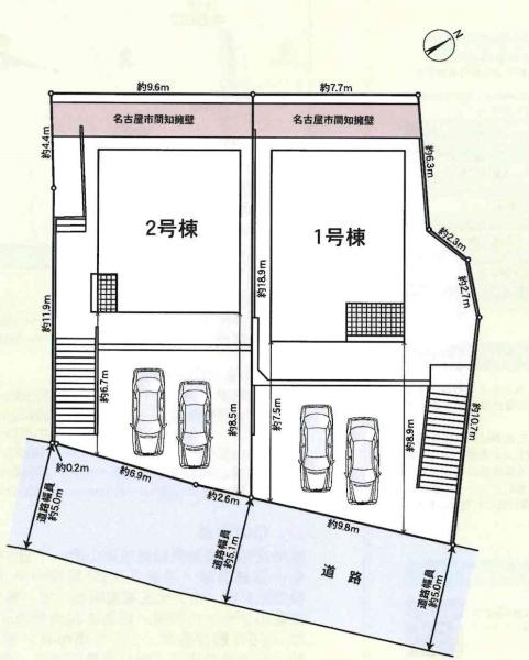 碧南市中山町第3　全2棟・2号棟