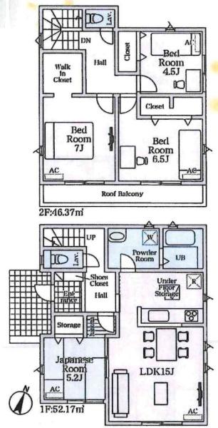 豊田市水源町24-1期　全3棟・1号棟