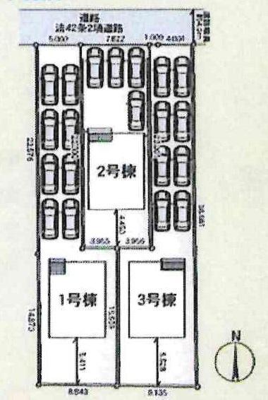 豊川市美園第13　全3棟・2号棟
