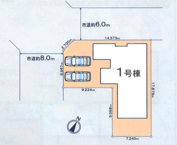 豊川市西口町1丁目24-1期　全1棟・1号棟