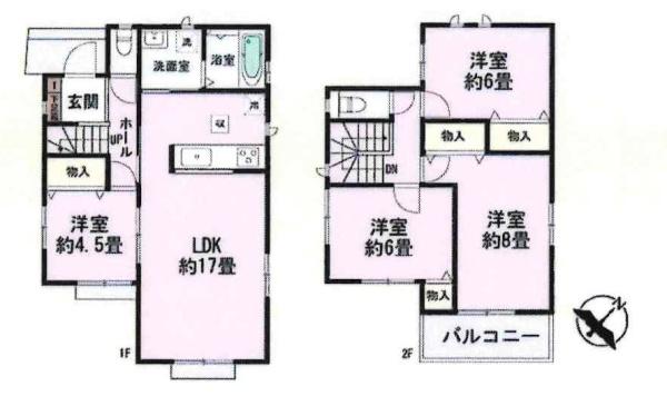 豊田市竹元町3期　全2棟・1号棟
