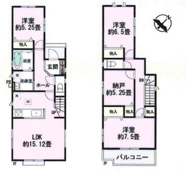 豊田市竹元町3期　全2棟・2号棟