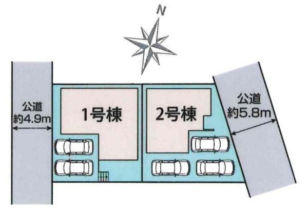 豊田市宮口町2丁目　全2棟・2号棟