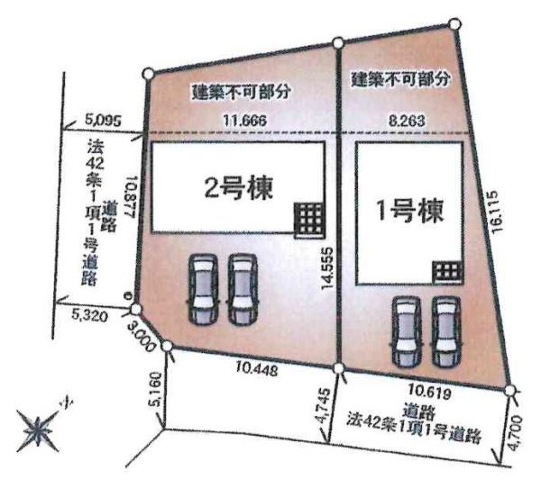 安城市高棚町第3　全2棟・1号棟