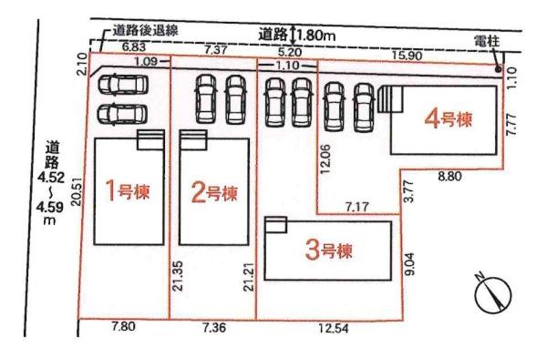 安城市根崎町第3　全4棟・3号棟