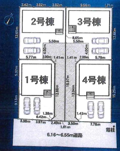 豊川市蔵子第9　全4棟・1号棟