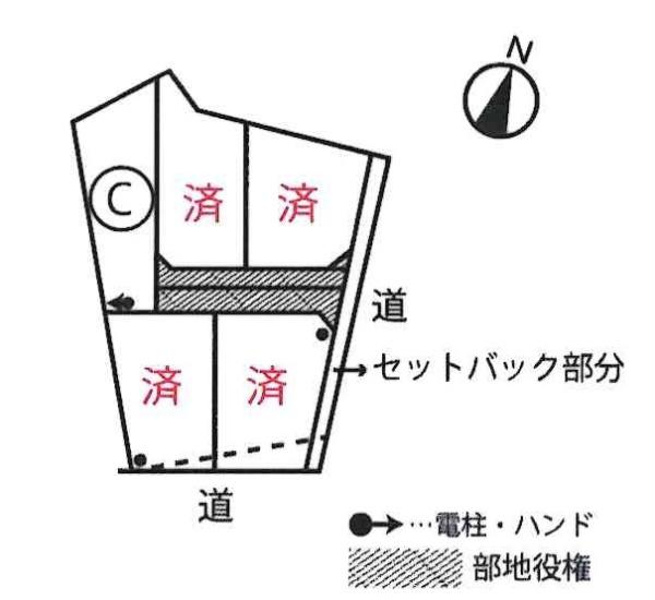 西尾市今川町浅間　全5棟・C棟