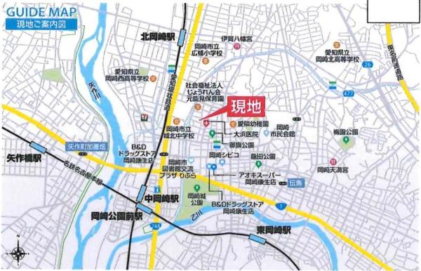 岡崎市元能見町　全1棟・1号棟
