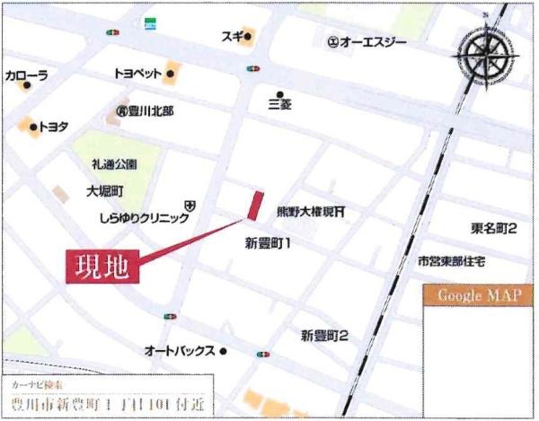 豊川市新豊町1丁目58期　全3棟・2号棟