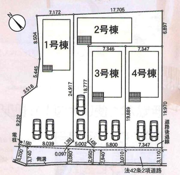 碧南市湖西町第1　全4棟・3号棟