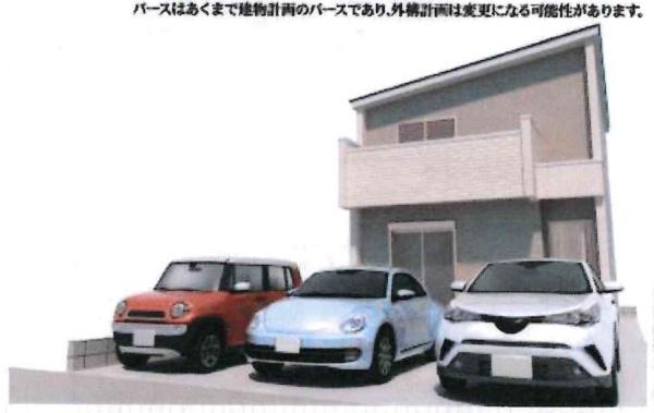蒲郡市竹谷町第3　全3棟・3号棟