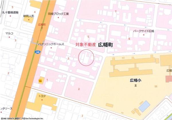 岡崎市広幡町・住宅用地