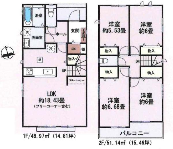 安城市和泉町　全2棟・2号棟