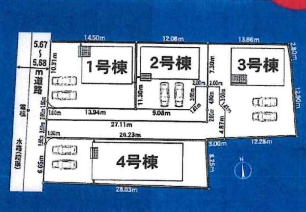 西尾市一色町一色第26　全4棟・3号棟