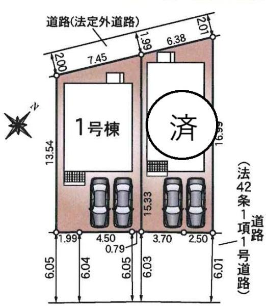 豊田市保見ケ丘第10　全2棟・1号棟