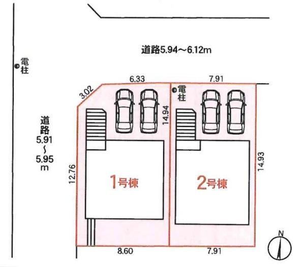 豊田市宝来町第4　全2棟・2号棟