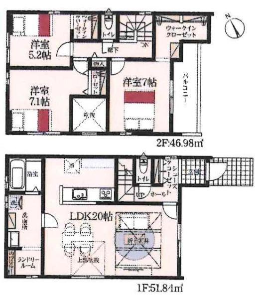 豊田市畝部東町第4　全2棟・1号棟
