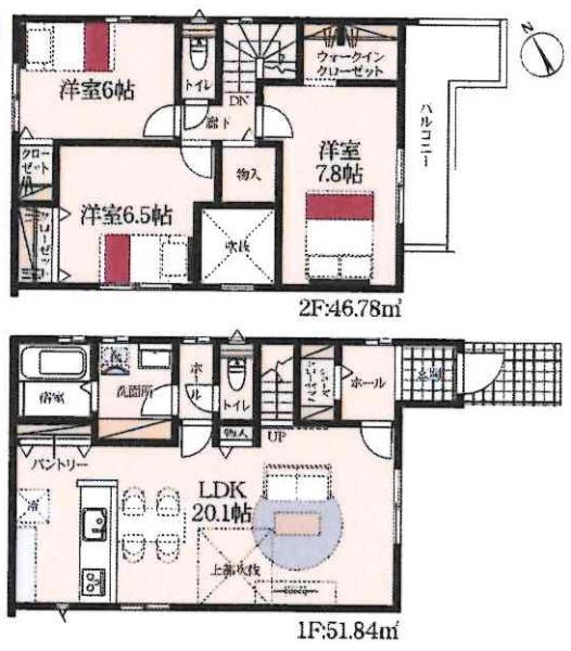 豊田市畝部東町第4　全2棟・2号棟